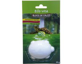 Bloco De Cálcio Eco-vita Para Tartarugas 45g