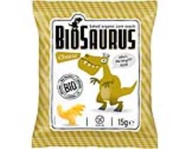 Snack Biosaurus Milho No Forno Queijo Bio 15g