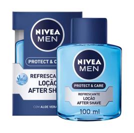 After Nivea Men Loção Shave Original Protect & Care 100ml