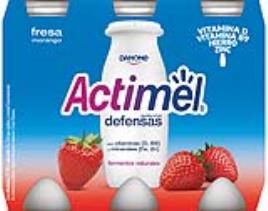 Probiótico Actimel Morango 6x100g