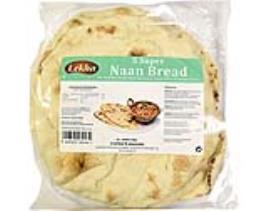 Pão Lekha Indiano Super Naan 450g