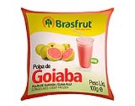 Polpa Brasfrut De Fruta Goiaba 100g