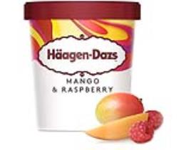 Gelado Häagen-dazs Manga E Framboesa 460ml