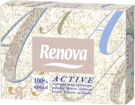 Lenços Renova Faciais Mini Active Branco
