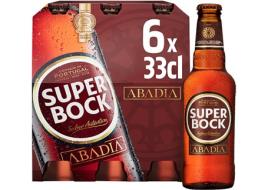 Cerveja Super Bock Abadia Com Álcool Tara Perdida 6x0.33l