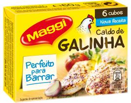 Caldo Maggi Galinha 6 Cubos 60g