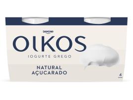 Iogurte Oikos Danone Grego Natural Açúcarado 4x110g