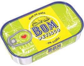 Atum Em Azeite Bom Petisco 120(78)g