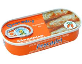 Sardinha Pescador Portuguesas Tomate Picante 56g