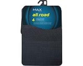 Tapete Universal Max All Road 73x45x2cm Pack 4 Unidades