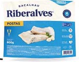 Bacalhau Riberalves Demolhado Postas Msc 800g