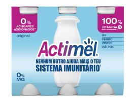 Probiótico Actimel Natural 0% 6x100g