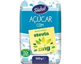 Açúcar Sidul Branco Com Stevia 500g