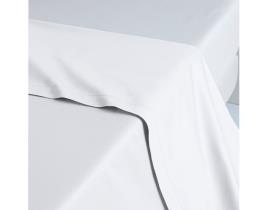 Lençol Cima Auchan Essential Branco 100% Poliester 260x280cm