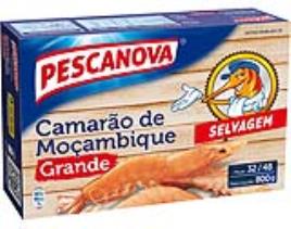 Camarão Pescanova Moçambique Grande 32-48 800g