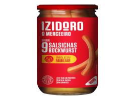 Salsichas Bockwurst Izidoro 9un 650(360)g