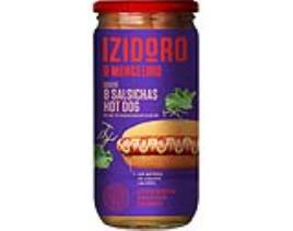 Salsichas Hotdog Izidoro Frasco 8un 650(455)g