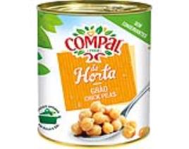 Grão Compal Da Horta Cozido 845g