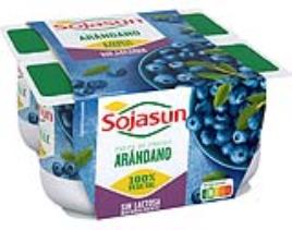 Sojagurte Sojasun Mirtilo 4x100g