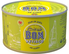 Atum Posta Bom Petisco Em Azeite 385(251)g