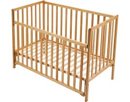 Berço Madeira Natural Carbebe 120x60cm