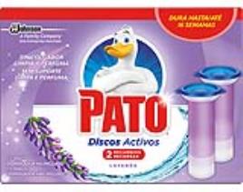 Bloco Pato Sanitário Disco Lavanda 2x36ml