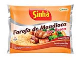 Farofa Mandioca Sinhá Com Sabor Bacon 250g