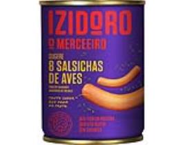 Salsichas Aves Izidoro Frankfurt 8un 350(200)g