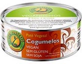 Paté Cem Porcento Veganíssimos Cogumelos 125g