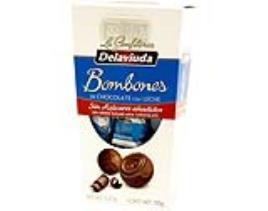 Bombons Delaviuda De Chocolate Leite Sem Açúcar 150g