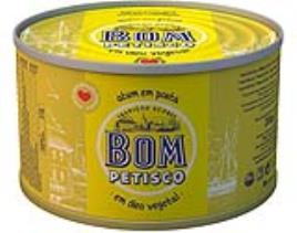 Atum Em Óleo Bom Petisco 200(130)g