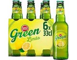 Cerveja Super Bock Com Álcool Green Tara Perdida 6x0.33l
