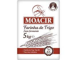 Farinha Moacir De Trigo Sem Fermento 5kg