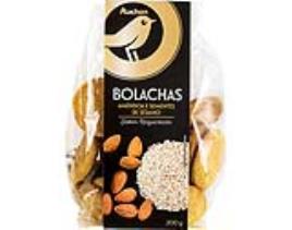 Bolacha Amêndoa E Sementes Sésamo Auchan Gourmet 200g