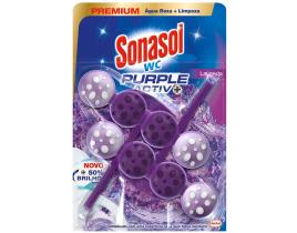 Bloco Sonasol Sanitário Wc Purple Active Lavanda 2x50g