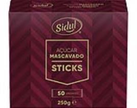Açúcar Sidul Mascavado Sticks 50un