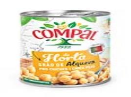 Grão Compal Da Horta Cozido 410g