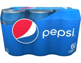 Refrigerante Pepsi Com Gás Lata 6x0.33l