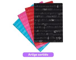 Caderno Agrafado Mitos Musica A4 60gr 20f
