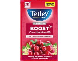 Infusão Tetley Boost Vitaminas B6 20 Saquetas