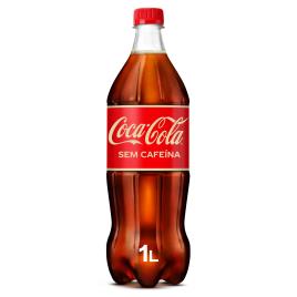 Refrigerante Com Gás Coca-cola Zero Cafeína 1l