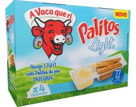 Queijo Light A Vaca Que Ri Palitos 4x35gr