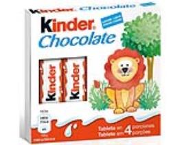 Chocolate Leite Kinder T4 50g