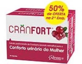 Suplemento Cranfort 2x30caps -50% 2ªun