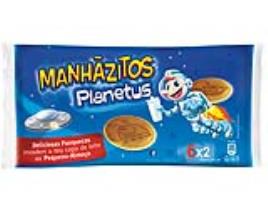 Bolo Bollycao Manhazitos Planetus 12un 210g