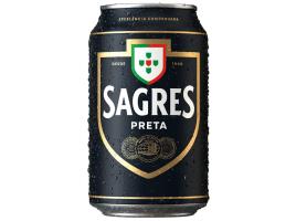Cerveja Sagres Preta Lata 0.33l