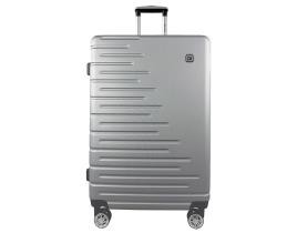 Mala De Viagem Grande Rígida Airport Cinzento 8 Rodas 75cm