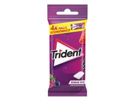 Pastilhas Trident Elásticas Frutos Silvestres 56 G