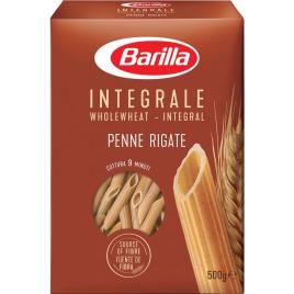 Massa Barilla Pennette Rigate Integral 500g