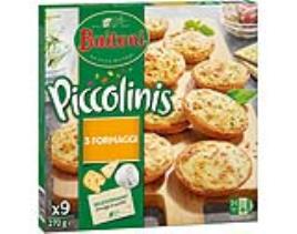 Mini Pizzas Buitoni Piccolinis 3 Queijos 270g
